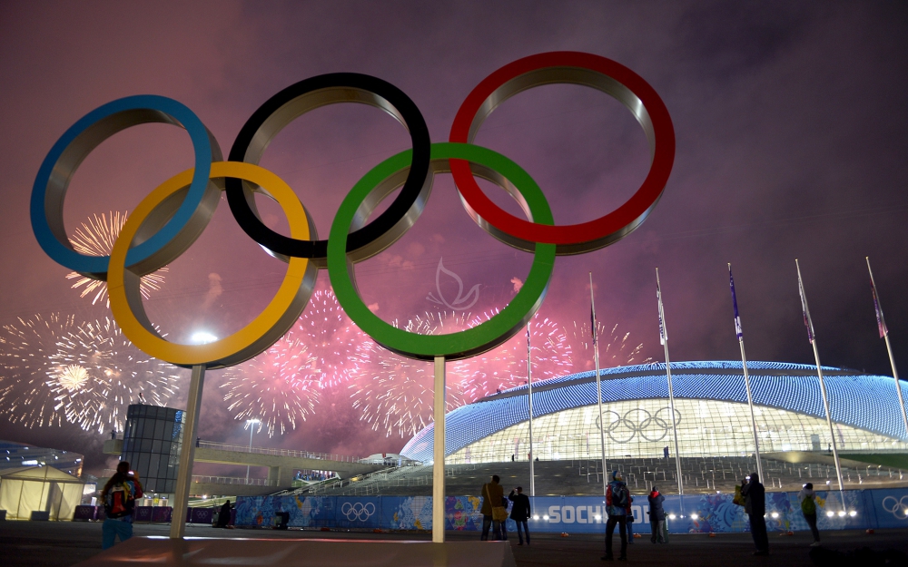Новый год в олимпийской деревне 2018 Новый год в олимпийской деревне 2018